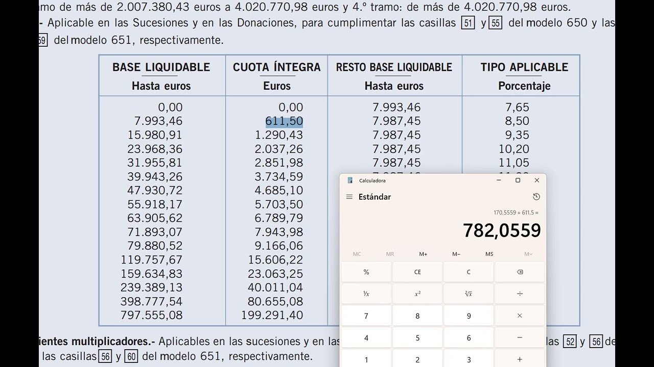 C Lculo Del Impuesto De Sucesi N En Castilla Y Le N
