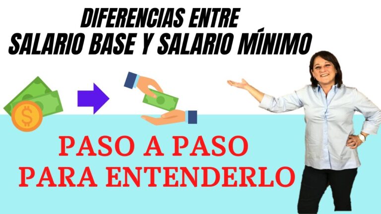 El salario mínimo: el salario base para todos